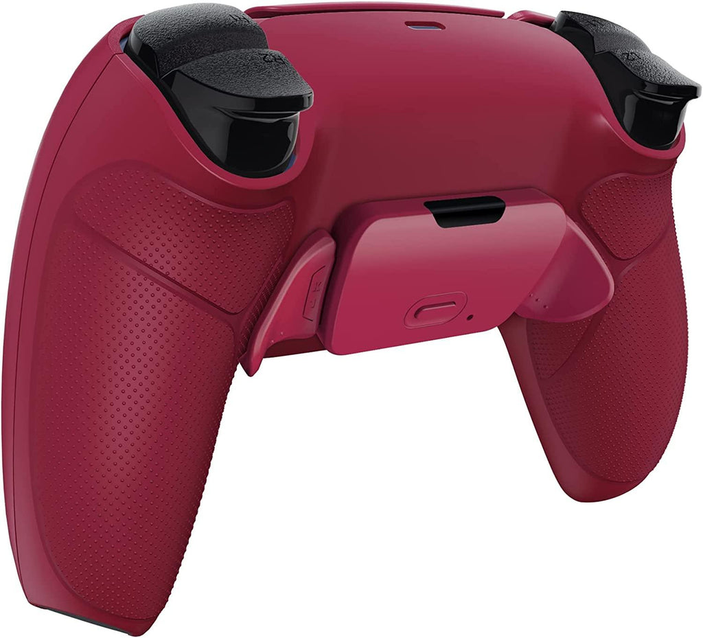 PS5 Pro Controller with Rear Red Grip